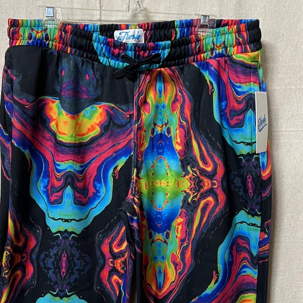 Fresh Prints of Bel-Air Colorful Abstract Joggers - Picture 2 of 5